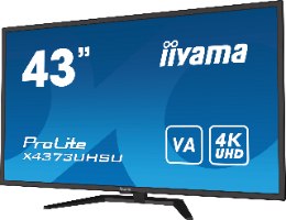 מסך מחשב IIYAMA 42.5" PROLITE ULTRA HD 4K VA SPEAKERS