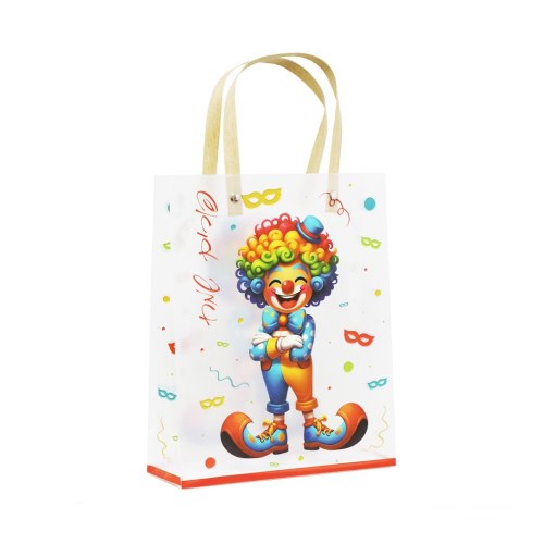 שקית הדפס ליצן 20*25*7 ס"מ