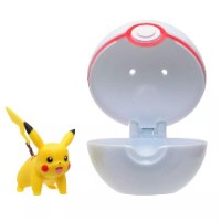 פוקימון - סט פסלון - Pikachu + Premier Ball