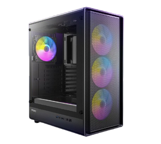 מארז Antec VX510 ARGB Mid-Tower Gaming Case ATX 4X120nn ARGB Fans