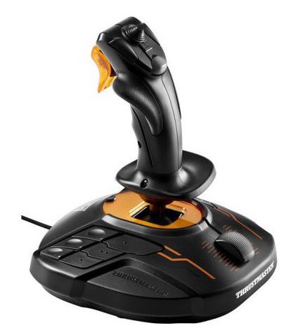ג'ויסטיק סימולטור טיסה Thrustmaster T-16000M FCS עם H.E.A.R.T ל-PC