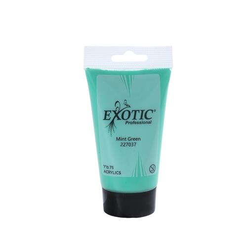 שפורפרת צבע אקריל ירוק מנטה אקזוטיק 75 מ"ל