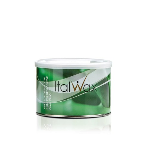 שעווה בדים פחית 400 גר' – אלוורה סדרת שיער עדין- ItalWax