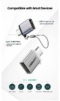 מתאם זכר  UGREEN USB-C to USB3.0 A