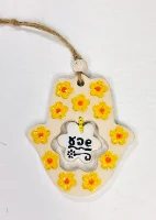 חמסה פרחונית עם ברכה