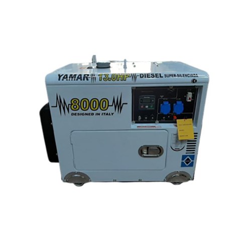 גנרטור דיזל 5500W מושתק חד פאזי G7000 של חברת YAMAR