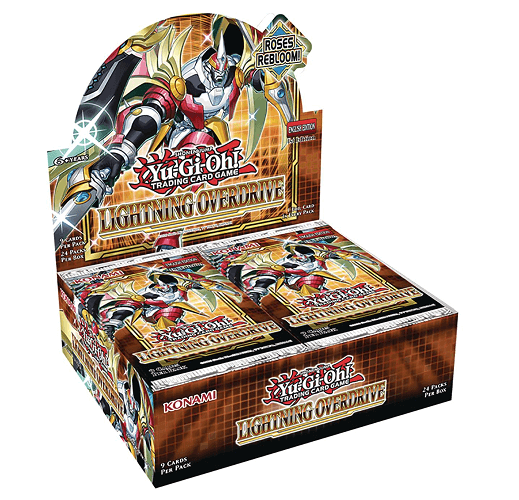 Yu-Gi-Oh LIOV Lightning Overdrive Booster Box קלפי יו-גי-הו TCG מקוריים בוסטר בוקס ליטנינג אוברדרייב