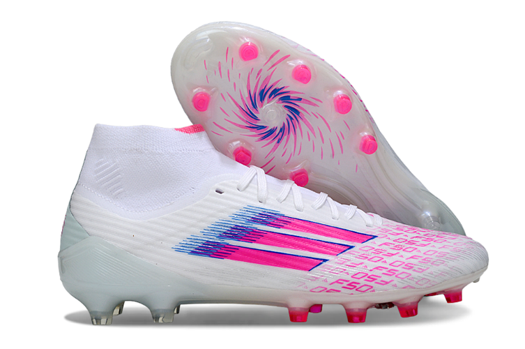 נעלי כדורגל אדידס Adidas F50 Elite FG לבן ורוד