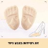 2 יח׳ רפידות בצבע ניוד - רפידות אורטופדיות לנעלי עקב