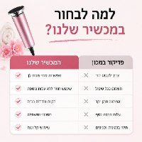 מכשיר פדיקור להסרת עור יבש מכף הרגל