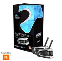 דיבורית לקסדה Cardo Scala Rider Packtalk Bold JBL Duo - ערכה זוגית