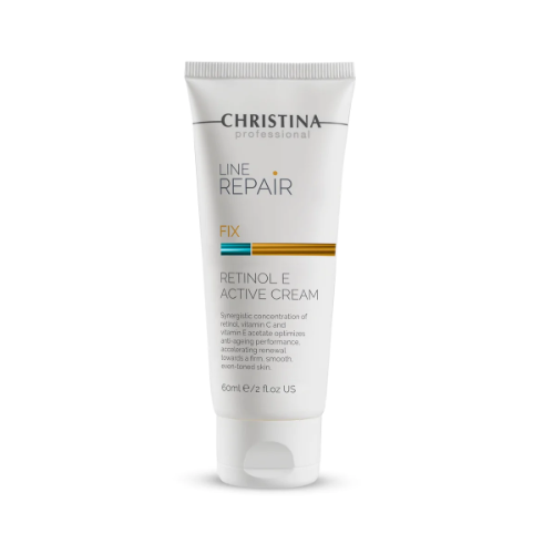 קרם לילה רטינול לחידוש והצערת העור - Christina Line Repair Fix Retinol E Active Cream