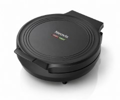 מכשיר מיני קיטשן Neovix NV-9810 – מכשיר שחור סגור עם כיתוב Neovix ונורות חיווי בראשו
