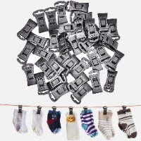 מארז 60 אטבי גרביים ייחודיים מבית SockLock – הפתרון הסופי לתעלומת הגרביים האבודות בכביסה!