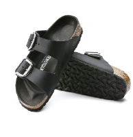 בירקנשטוק כפכפי נשים אריזונה אבזם שחור BIRKENSTOCK ARIZONA BLACK BIG BUCKEL