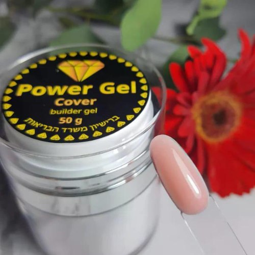 ג'ל בניה כיסוי POWER GEL BUILDER GEL COVER