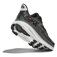 Hoka Clifton 9 נעלי ספורט גברים הוקה קליפטון 9 בצבע שחור/שחור אורביט | HOKA גברים