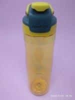 בקבוק שתיה בצבע צהוב Contigo AUTOSEAL® Chug 720ml