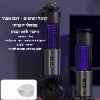אפור מטאלי לא נטען usb קבוע - קוטל יתושים אלחוטי עם תאורת לילה בעיצוב מודרני - Xiaomi