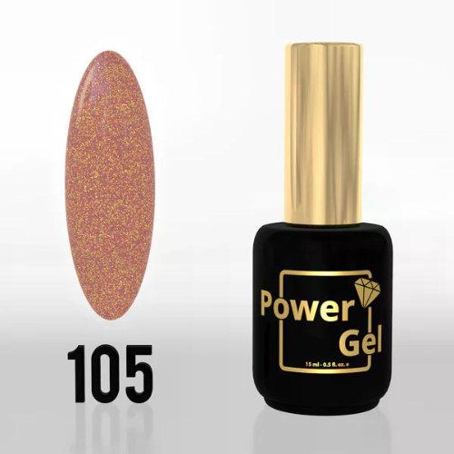 לק ג'ל 105 פאוור ג'ל POWER GEL