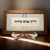 בדרך אמונה בחרתי