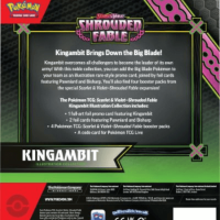 Pokemon TCG: Shrouded Fable Kingambit Illustration Collection קלפי פוקימון מקוריים מארז קינגמביט