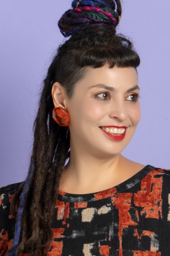קליפס מוניס קריסטל גדול כתום