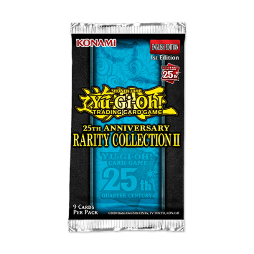 Yu-Gi-Oh! 25th Anniversary Rarity 2 Booster Pack קלפי יו-גי-הו TCG מקוריים חבילת בוסטר