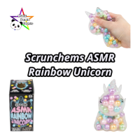 סקווישי בצורת חד קרן עם חרוזים להפגת מתחים -Unicorn squishy with beads