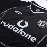 00-01 Manchester United Goalkeeper Black Retro Jerseys Shirt