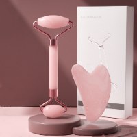 סט Gua Sha למיצוק וחיטוב הפנים