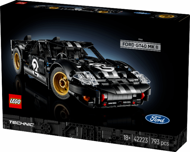 לגו Technic- פורד GT40 MK II שחורה 42223