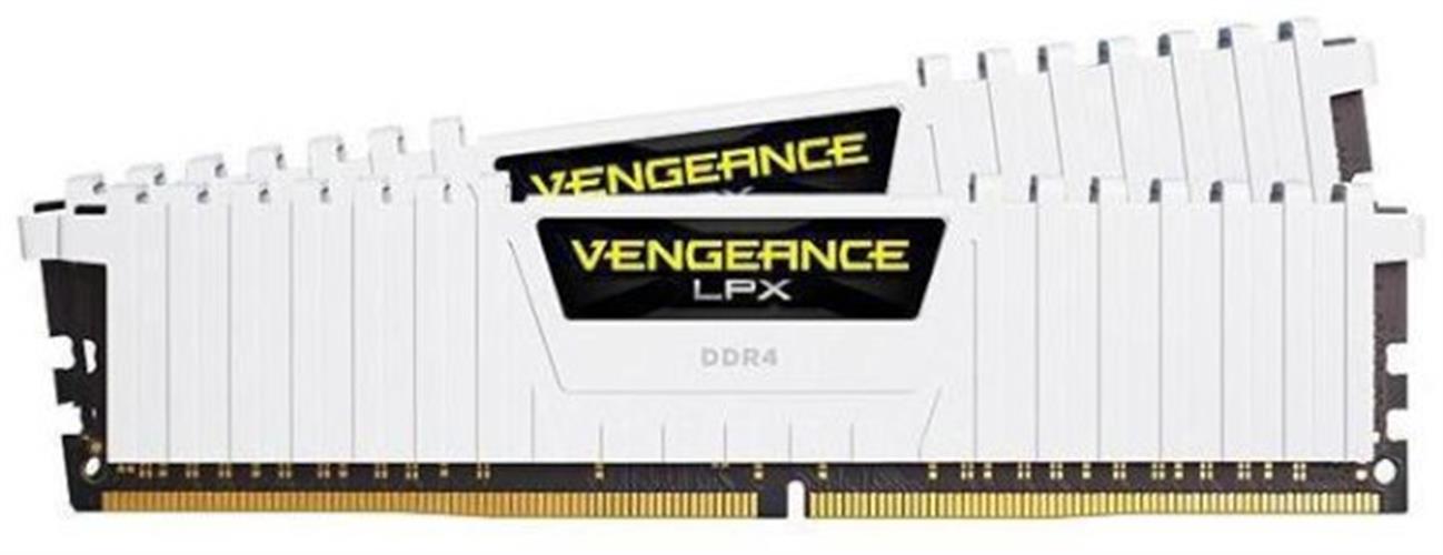 זיכרון לנייח  CORSAIR VENGANCE 2X16 32GB DDR4 3200 CL16 White