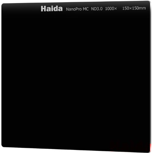 Haida 150 x 150mm NanoPro MC ND 3.0 Filter (10-Stop) פילטר 10 סטופים ND מרובע ציפוי איכותי NanoPro
