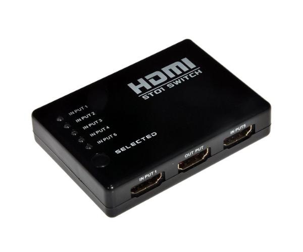 בורר HDMI - כניסה אחת 3 יציאות - כולל שלט