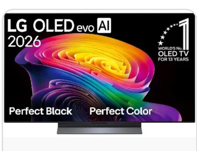 טלוויזיה חכמה 65" 4K OLED evo C6 דגם LG OLED65C66LA