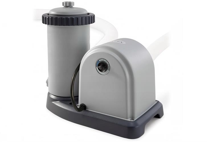 משאבת סינון מים Krystal Clear ‎1500‎ גלון לשעה | INTEX | מק״ט ‎28636‎ | כולל פילטר A | קפיץ קפוץ