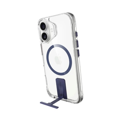 כיסוי שקוף-כחול עבור Miracase MiraKick iPhone 17