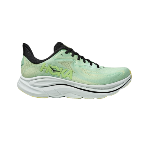 HOKA CLIFTON 10 נעלי ספורט גברים הוקה קליפטון 10 בצבע מנטה/לבן מלוכלך