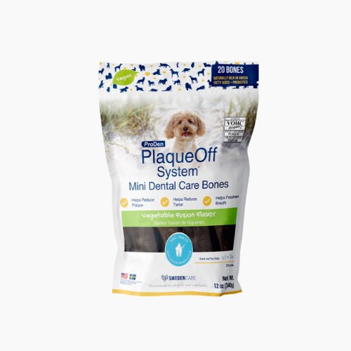  PlaqueOFF Mini Dental Care Bones - Vegetable Fusion Flavor