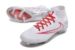 עם גרב - נעלי כדורגל Nike Air Zoom Mercurial Superfly Elite אדום לבן