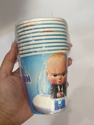 כוסות נייר 10 יח בייבי בוס