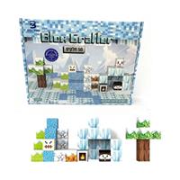 בלוק קראפטר 50 חלקים  עולם הקרח - Blox Crafter