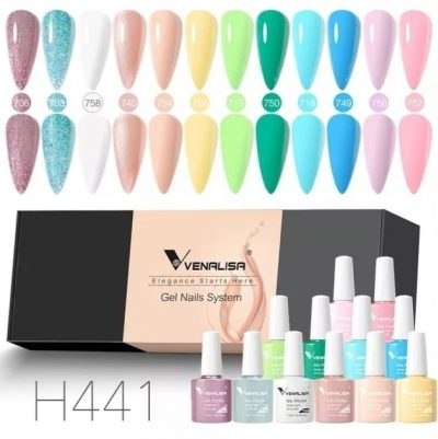 סט 12 צבעים גווני קיץ H441 ונליסה VENALISA