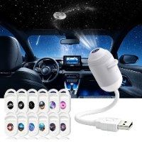 מקרן גלקסיה ומנורת לילה מתכווננת 2 ב-1 דגם CosmoBeam