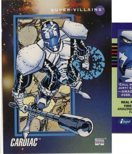 קלף בודד מארוול marvel - cardiac - Universe Series 3 - 132