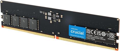 זיכרון לנייח – Crucial UDIMM DDR5 5600MT/s 32GB