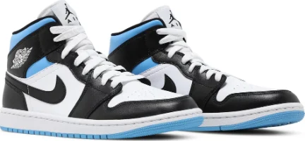 Wmns Air Jordan 1 Mid University Blue