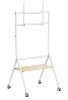 לבן - עגלת טלויזיה למסכים 37"-86" מבית לומי Lumi TTF13E-46FW