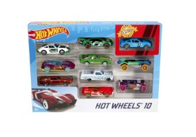 מארז 10 מכוניות Hot Wheels